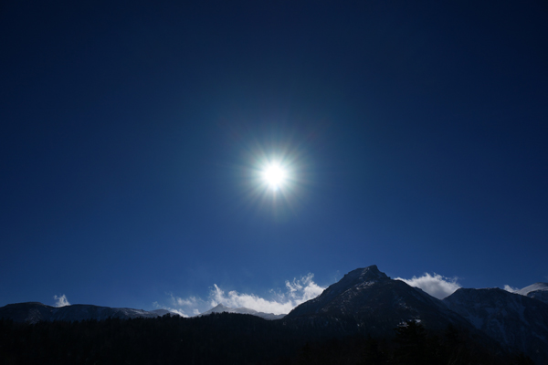 写真：黒岳の太陽